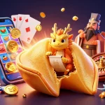 Bongdalu brings excitement with a golden fortune cookie scene, vibrant slots, and gaming elements.